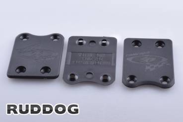 DE Racing XD Rear Skid Plates Kyosho MP9 / MP9E