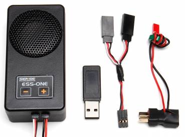 Motor-Sound-System ESS-One für RC-Cars, Universal, USB Plug & Play by TEAM ASSOCIATED