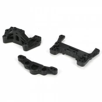 TLR Front & Rear Camber Block Kit: 22