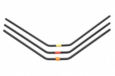 RC8B3 FT Rear Anti-roll Bars, 2.8-3.0mm