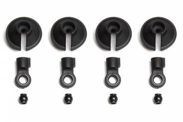 RC8B3 Shock Rod Ends & Spring Cups