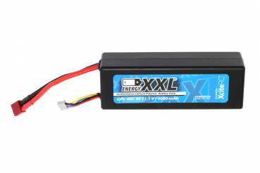 energyXXL Performance Lithium Polymer Battery Pack 40C 3S 11.1 V / 4000 mAh/ Hardcase/ T-Anschlußste