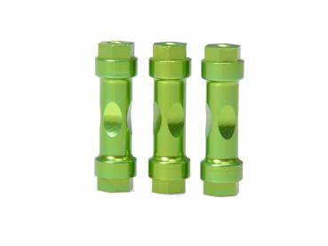 Aluminium Wingmount Posts (3pcs Green)